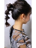 【ヘアセット】【ヘアアレンジ】【編み下ろし】