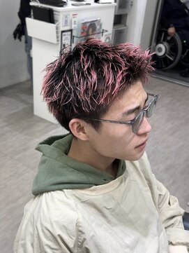メンズ サロン ドット トウキョウ 町田店(men's salon dot. tokyo) 【小杉澪生】スパイキーショート