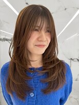 エトワール(ETOILE)&nbsp;外国人風レイヤー×ナチュラルブラウン