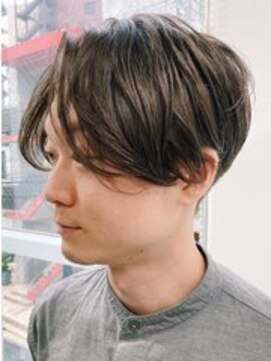 レタッチバイフィフス(RETOUCH by fifth) センターパートニュアンスパーマスパイラルパーマメンズパーマ