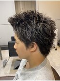 新潟スパイキーショート　新潟メンズパーマ