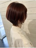 コンパクトショート/ショートボブ/グラデーションボブ