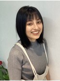 ナチュラルストレート