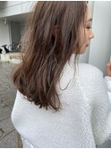 ロングミディアム×アッシュベージュ