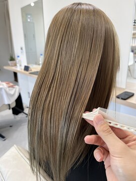 メロウ(mellow) 髪質改善トリートメント×ピンクカラー