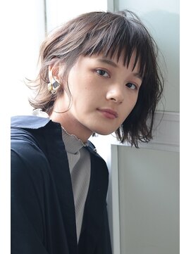 エストヘア 大宮店(est hair) エアリーボブ/マロンベージュ/くすみベージュ