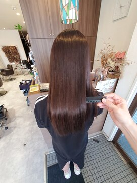 ハートライン(hair bridal Heart Line) 酸性ストレート