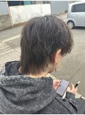 【中性】ウルフカット