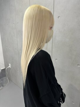 レオクマ(REOKUMA) ブロンド/ハイトーン艶髪/抜きっぱなしブロンド/