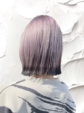 レア(Lea) ラベンダーグレー × ブラック