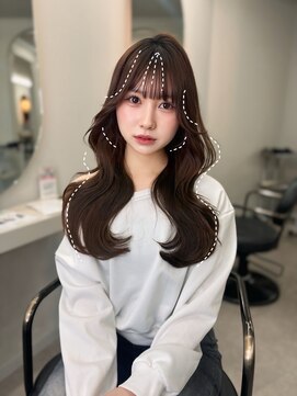 リッカ(LICCA) 【LICCA古賀愛】レイヤー/チョコレートカラー/天神韓国ヘア