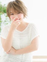 ネル 仙台(Nelu)&nbsp;仙台/髪質改善/外国人風グラデーション♪フェザーショートc