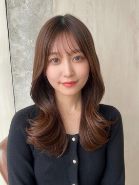 アフロート ルヴア(AFLOAT RUVUA) ＊20代30代40代◎小顔シースルー前髪くびれヘアレイヤーカット