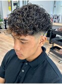 横浜スペインカールラルフカールーズパーマスキンフェード30代◆