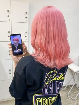 インク サカエ(inq sakae) ミディアムレイヤー/ピンク