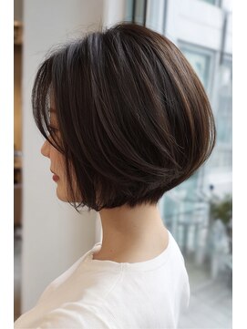 レリーキルト 岡本(RelyQuilt) 髪質改善ボブ×まとまりツヤ感で美人スタイル[岡本/摂津本山]