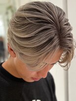 アンサー 渋谷(ANSWER)&nbsp;メンズバレイヤージュハイライトセンターパート