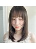 【顔まわりだけ整えたい♪】前髪カット＋透明感カラー＋3stepTR 15950→11000