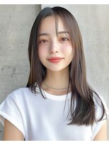 hum 立川【ハム】髪質改善・酸性ストレート・縮毛矯正 ココアベージュ/オリーブグレー/小顔/黒髪[立川/髪質改善]