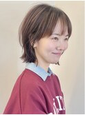 カジュアルボブ♪/20代/30代/40代/新潟ショートボブ/外ハネ