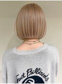 ハイライトバレイヤージュダブルカラーショートカット