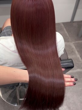 ペレ 栄店(PELE) 着物ヘア/大人ガーリー/ダークアッシュ/似合わせカット/栄