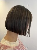 カット/艶カラー(髪質改善カラー)/髪質改善トリートメント