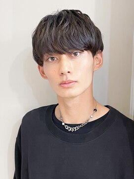 フラッグヘアー 博多駅前店(Flag HAIR) メンズラウンドマッシュショートニュアンス博多