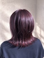 インフィニティー infinity HAIR SPACE BLOOM&nbsp;ブリーチなしインナーカラーパープルカラー