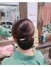 ≪土日祝≫訪問着 着付け＋プレミアム和髪　￥12,100