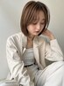 [美髪を育む]ストレート+カット+トリートメント