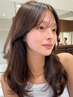 【西村限定】小顔顔周りカット＋艶カラー＋オージュア5stepトリートメント