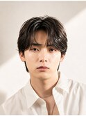 韓国風ナチュラルマッシュ 韓国風コンマヘア シャギーマッシュ