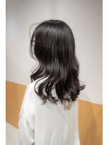 ワッカ(wacca)&nbsp;ロング　ゆる巻き　ヘアケア　質感カット