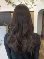 ヘアーアイスカルテット(HAIR ICI QUARTET)&nbsp;30代40代ブリーチなしアッシュグレージュくびれロング