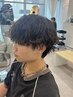 【水野指名限定／全員定額】カット+特殊パーマ《波巻きorシャドウパーマ》