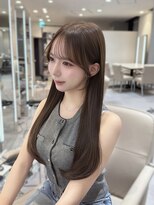 ボンドストーリーノヴァ(Bond Story nova)&nbsp;お顔にフィットして横顔も盛れる♪ シースルー流しバング