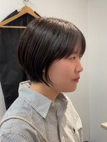ファーストステップ 表参道(FIRST STEP)&nbsp;20代30代40代50代◎くびれひし形ミニボブ切りっぱなし小顔韓国風