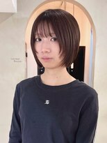 ローレン(LOREN)&nbsp;ボブ/ヘイリーボブ/レイヤーカット/小顔/ベージュ/髪質改善/前髪