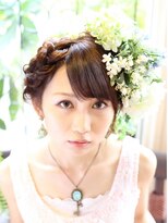 ヘアーデザイン リント(hair design Rinto) 結婚式パーティー二次会におすすめの編みこみヘアアレンジ