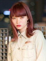 ダブ アオヤマ(DaB AOYAMA)&nbsp;【DaB】ワイドバング/ラズベリーピンクミディー