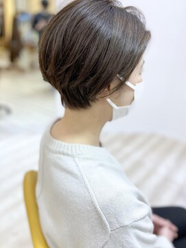 モリオ フロム ロンドン 成増店 【morio成増/ムラマツ】ショート ボブ ナチュラルハイライト