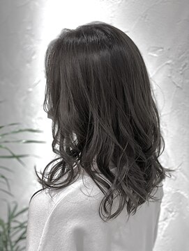 オールド 八王子店(old) ブリーチなしアッシュグレージュ