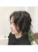 稲葉さん風パーマ&ハイライトスタイル♪