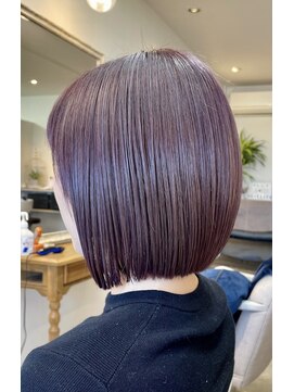 ヘアアンドヘッドスパ エリー(hair&headspa elly) 濃厚ラベンダーボブ