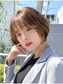 大人ショートボブ　大場猛