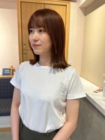 スムーク(smuk)&nbsp;【smuk/スムーク】ぷつっとミディ/切りっぱなし/鎖骨ミディアム