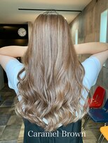 ハク(haku)&nbsp;[yuuki]髪質改善/ベージュカラー/デザインカラー/レイヤーカット