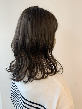 ファースト 長町店(first) ダークトーンでも透明感◎オリーブグレージュ