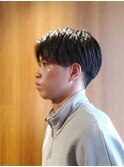 センターパート 理容室 バーバー Barber 刈り上げショート